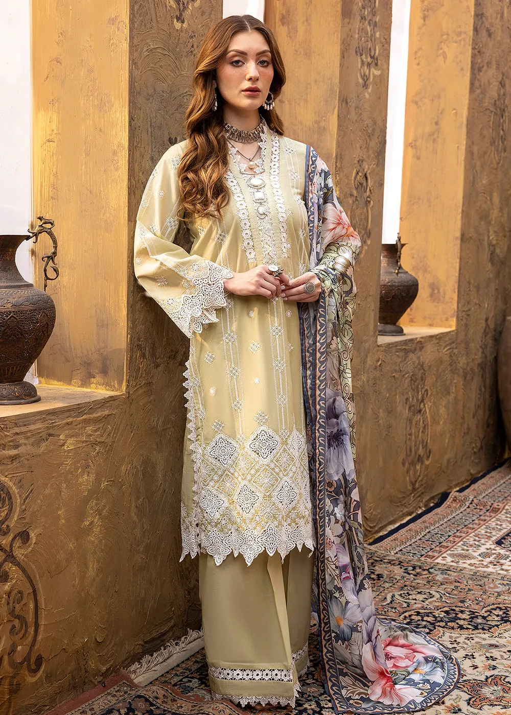 Adan's Libas Embroidered Lawn 2024 by Ayesha Zia | 5513