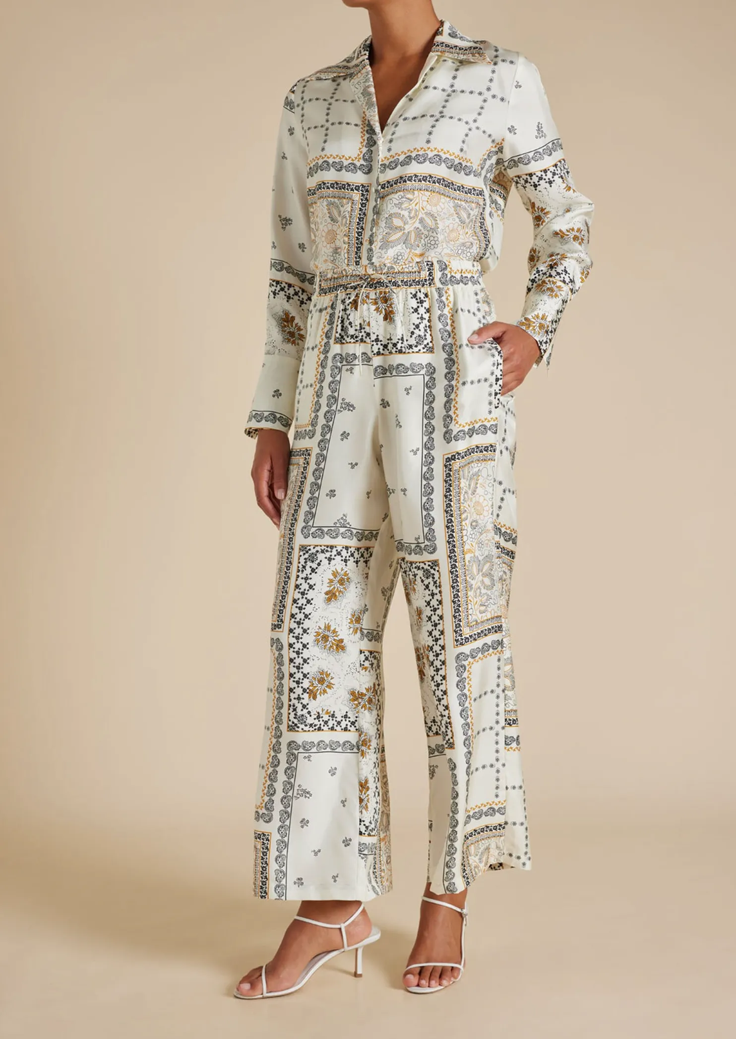 Alessandra Sabrina Silk Pant