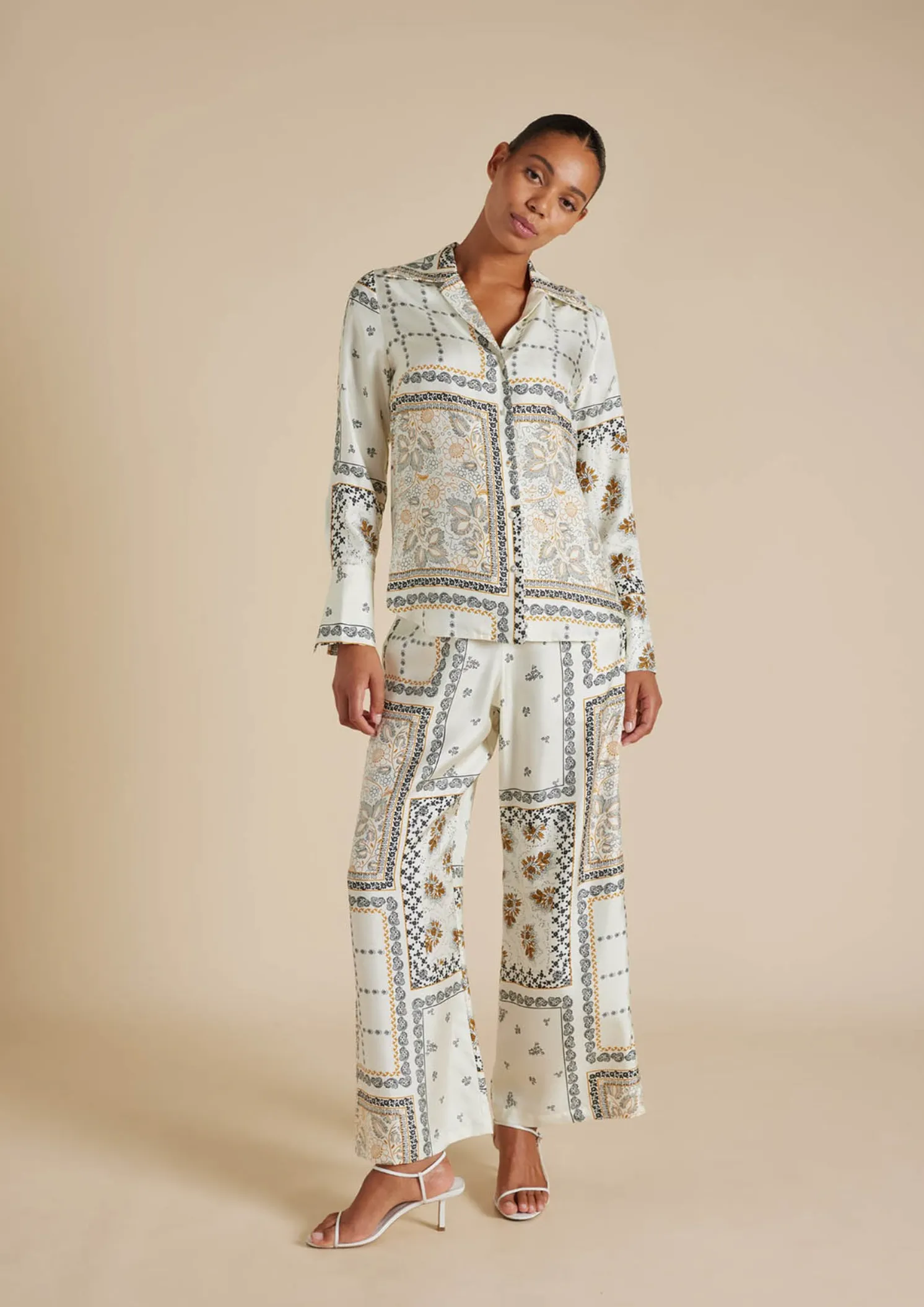 Alessandra Sabrina Silk Pant
