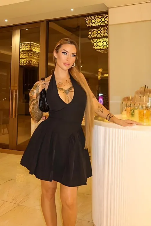 Austen Bodycon Mini Dress - Classic Black