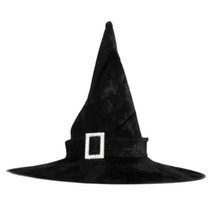 Black Velvet Witch Hat