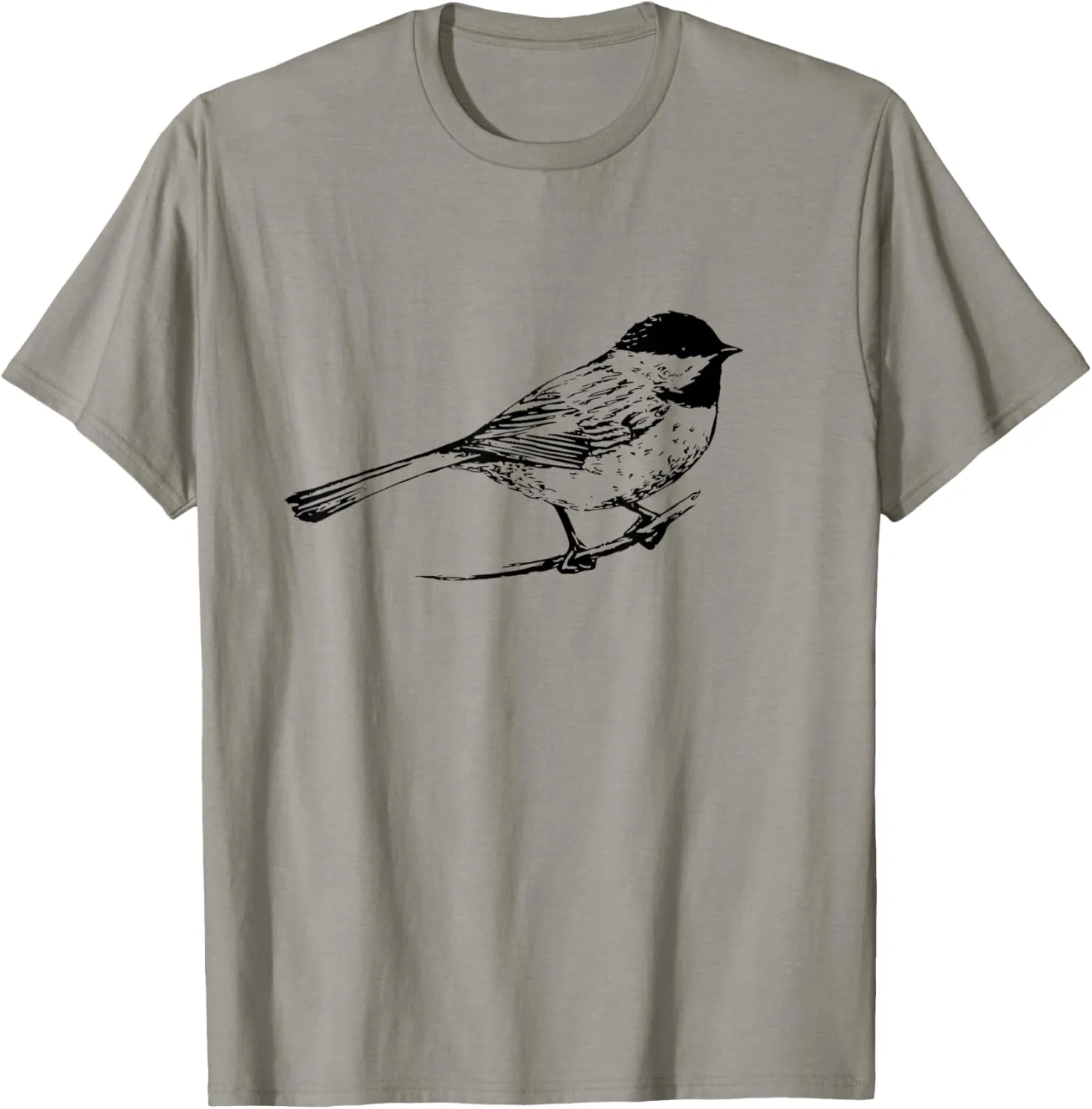 Chickadee Bird T-Shirt Nature Lover Birding Gift T-Shirt