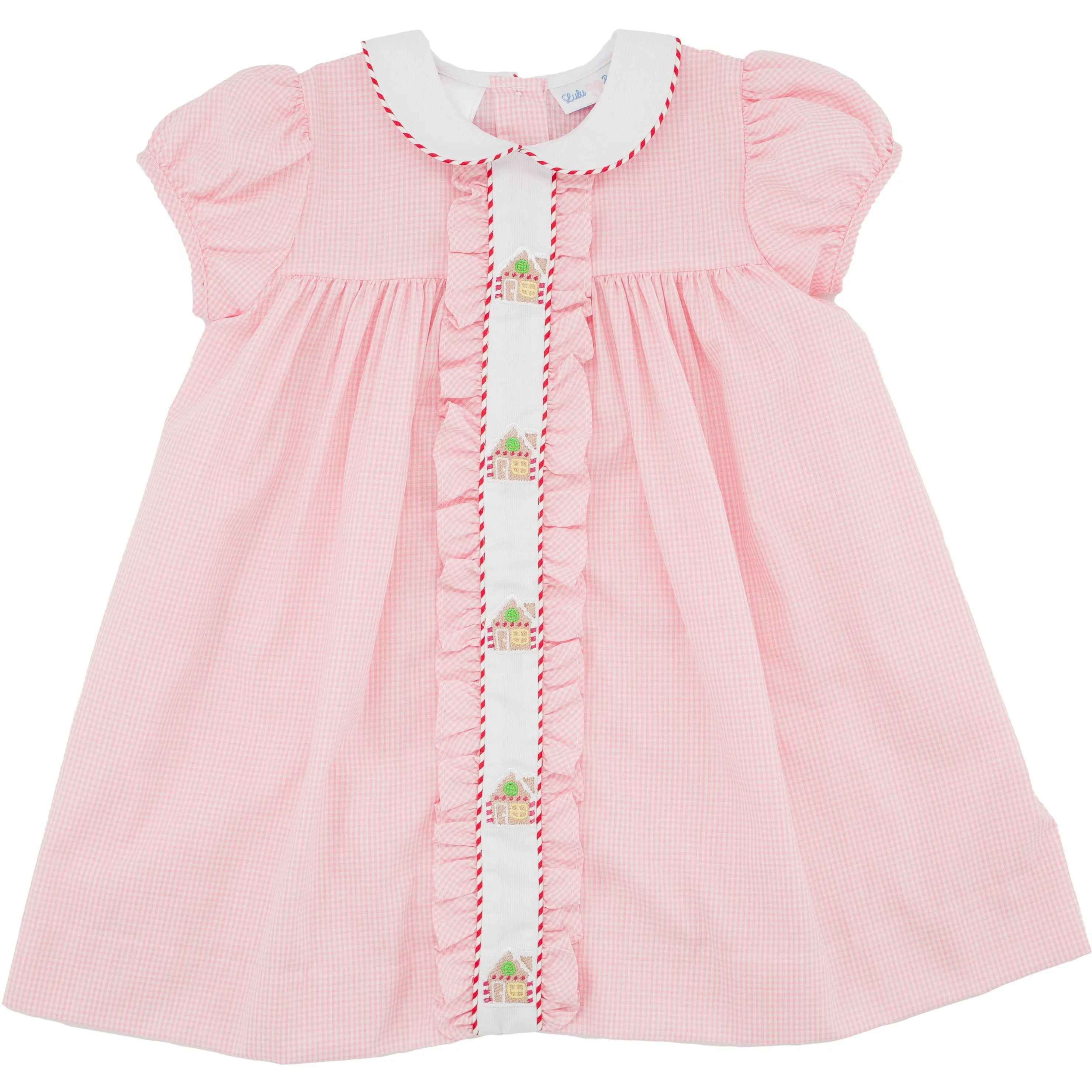 Gingerbread House Embroidery Dress