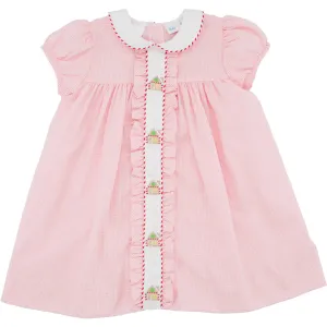Gingerbread House Embroidery Dress