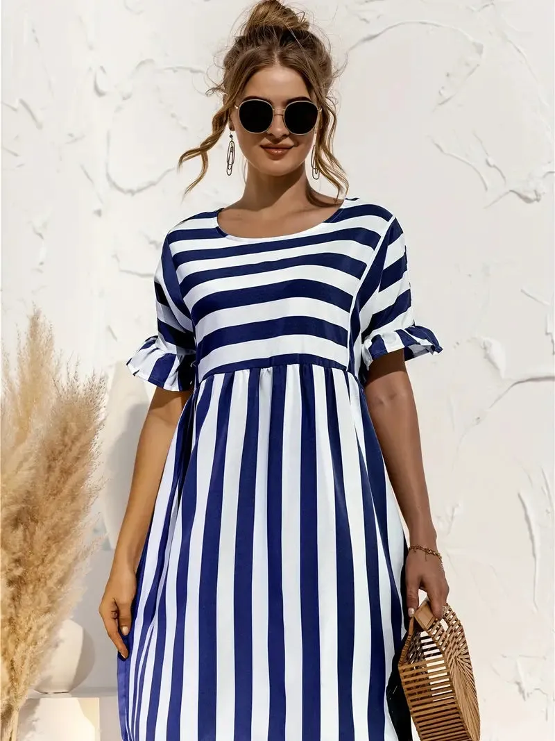 Hélène - Nautical Style Dress