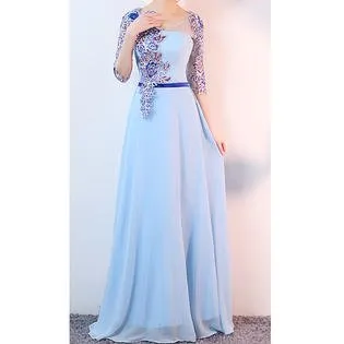 Ketty More Women V-Neck Flower Lace Wedding Dress-KMWDC3442