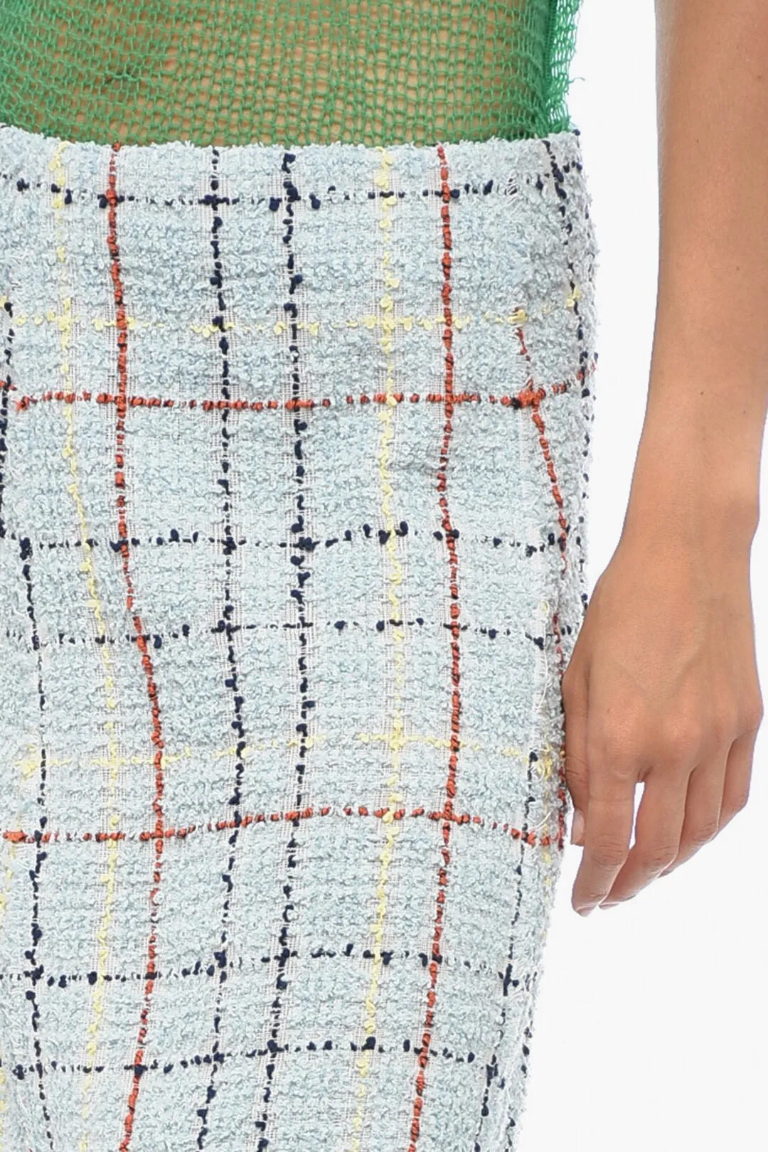 Marni Tweed A-Line Miniskirt