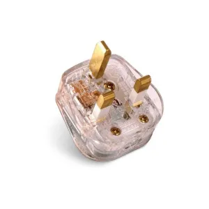 Top Plug 13Amps Transparent